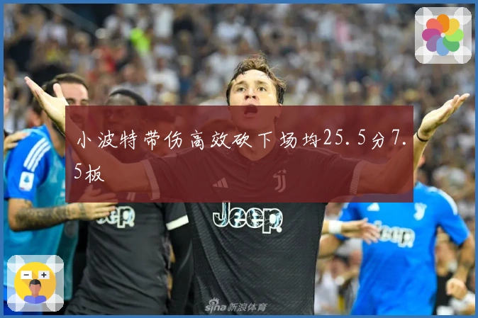 小波特带伤高效砍下场均25.5分7.5板